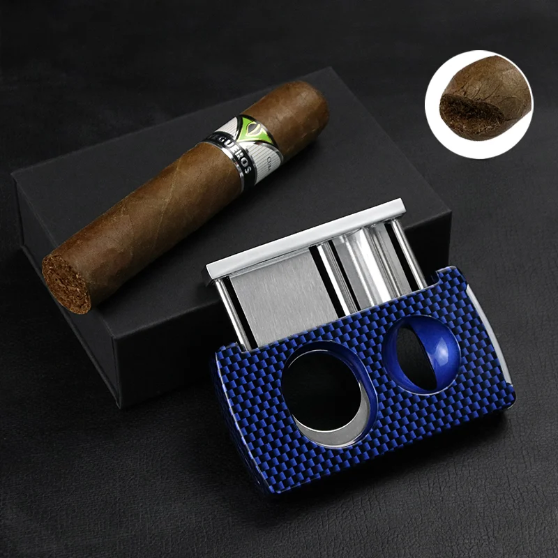 

Portable Metal Cigar Cutter Cigar Punch V-Cut Blade Drill Cigar Hole Puncher Pocket Smoking Accessories Men Gifts