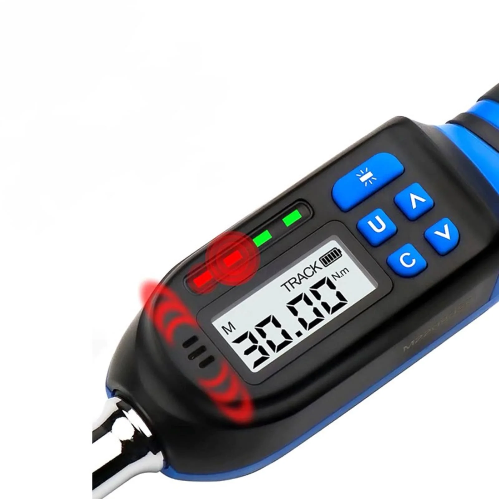 Digital Adjustable Torque Wrench 1/4 Inch Drive High Precision LED Indicator For Bicycle Motorcycle Automotive Maintenance Tool