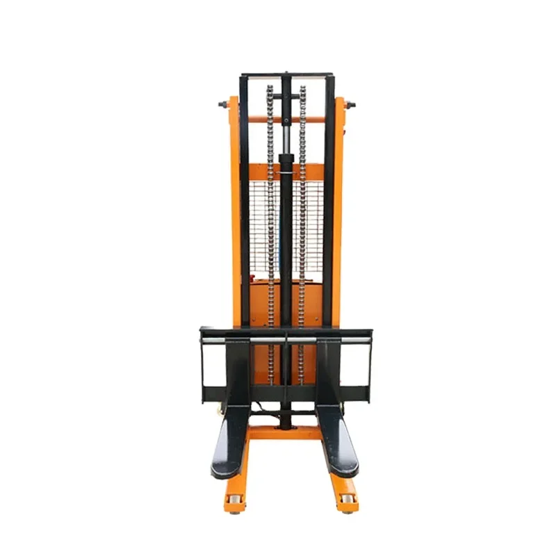 Hot selling 3000kg 3 hydraulic hand forklift trolley truck price manual hand stacker