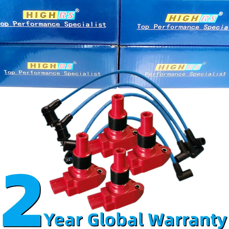 

UF501 N3H118100B9U Ignition Coil Fit 2004-2011 Mazda RX8 RX-8 1.3L 13B SE3P N3H1-18-100 Performance Set of 4pcs