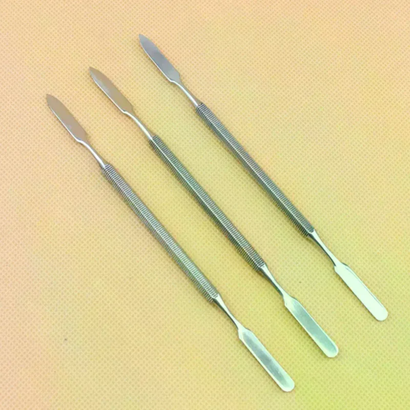 Stainless Steel Mixing Spatula Tool Spatuler Rod Dental Adhesive Powder Mixing Knife Resin Carving Knife Mixing Stick Tools