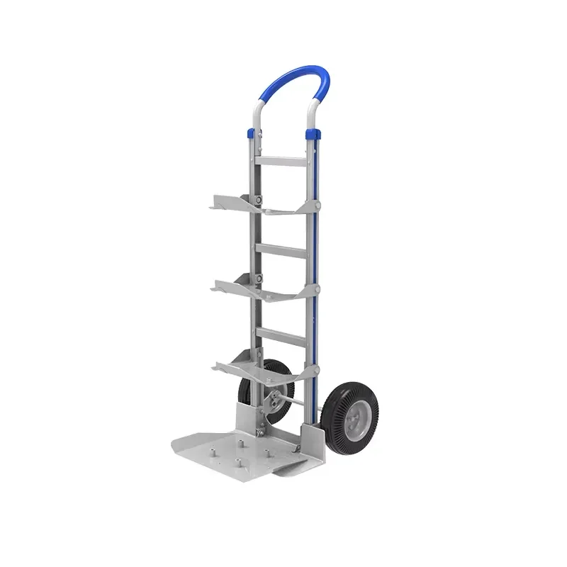HEAVY DUTY Large Industrial Aluminum Platform Hand Trolley Durable Folding Hand Truck Two-wheel 200KG Capacity OEM Tools