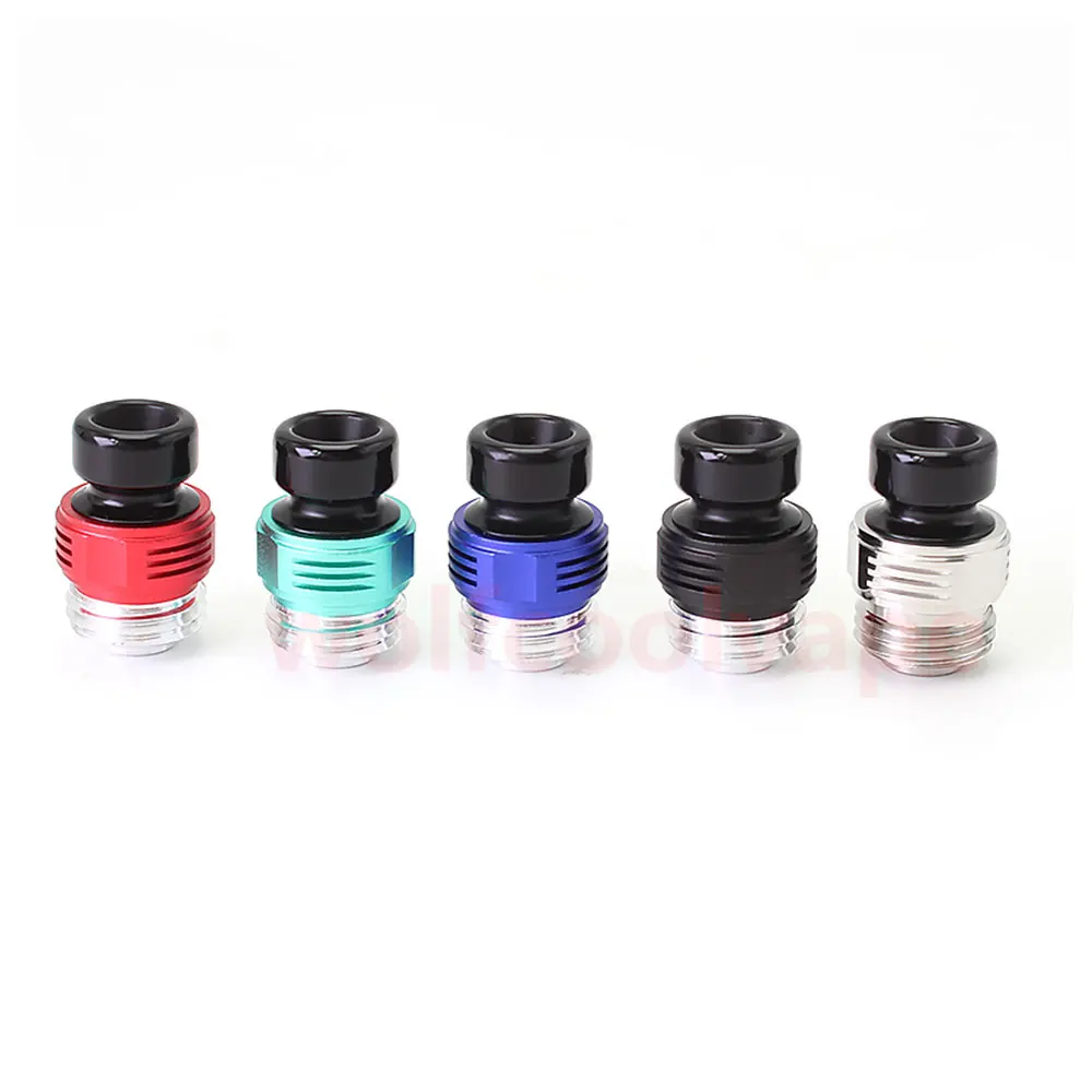 HOT Authentic ETU Flash Nut Drip Tip for sxk BB / Billet / Boro AIO Box Mod 316 Stainless Steel + POM
