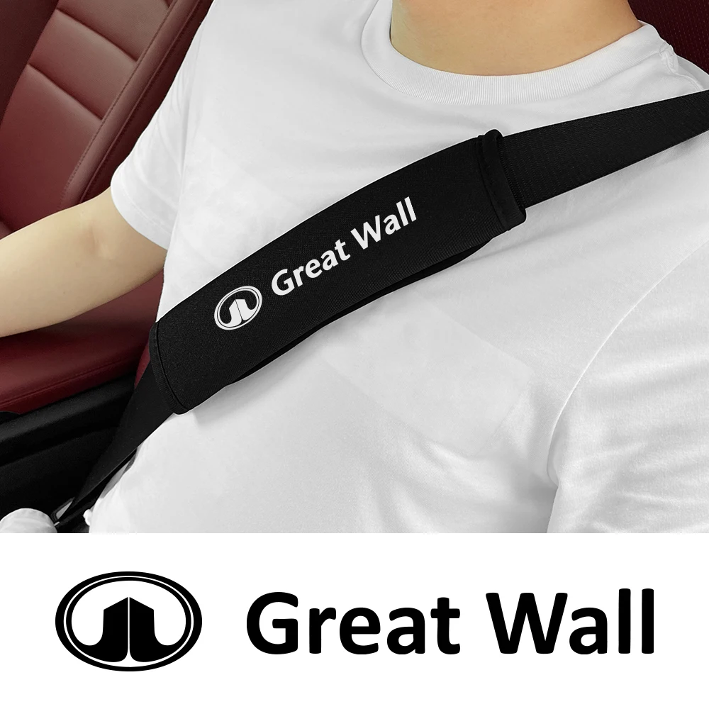 Car Seat Belt Cover Auto Accessories For Great Wall Poer Tank 500 Tank 300 Voleex C10 Wingle 5 Haval Hover H3 H5 GWM Steed WEY