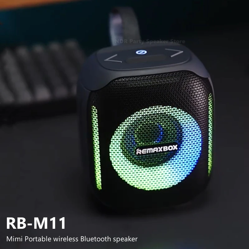 IPX5 Waterproof Loud Speakers HIFI Stereo Sound Portable MINI Subwoofer Party Stereo Boombox Speaker Wireless Outdoor Speaker