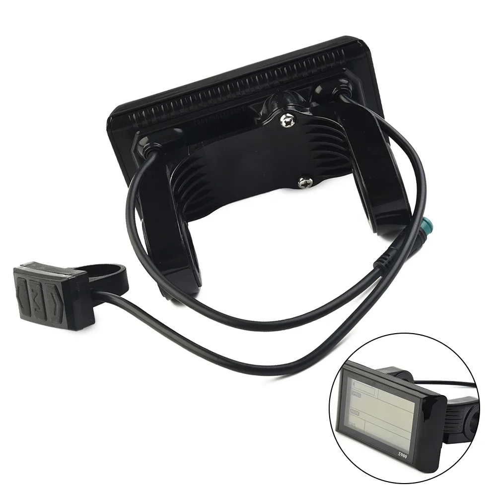 JN 36V/48V LCD-S900 Display For Electric Bicycle 5 Pin Waterproof Pulg E-Bike LCD Meter Display Accessories Cycling Spare Part