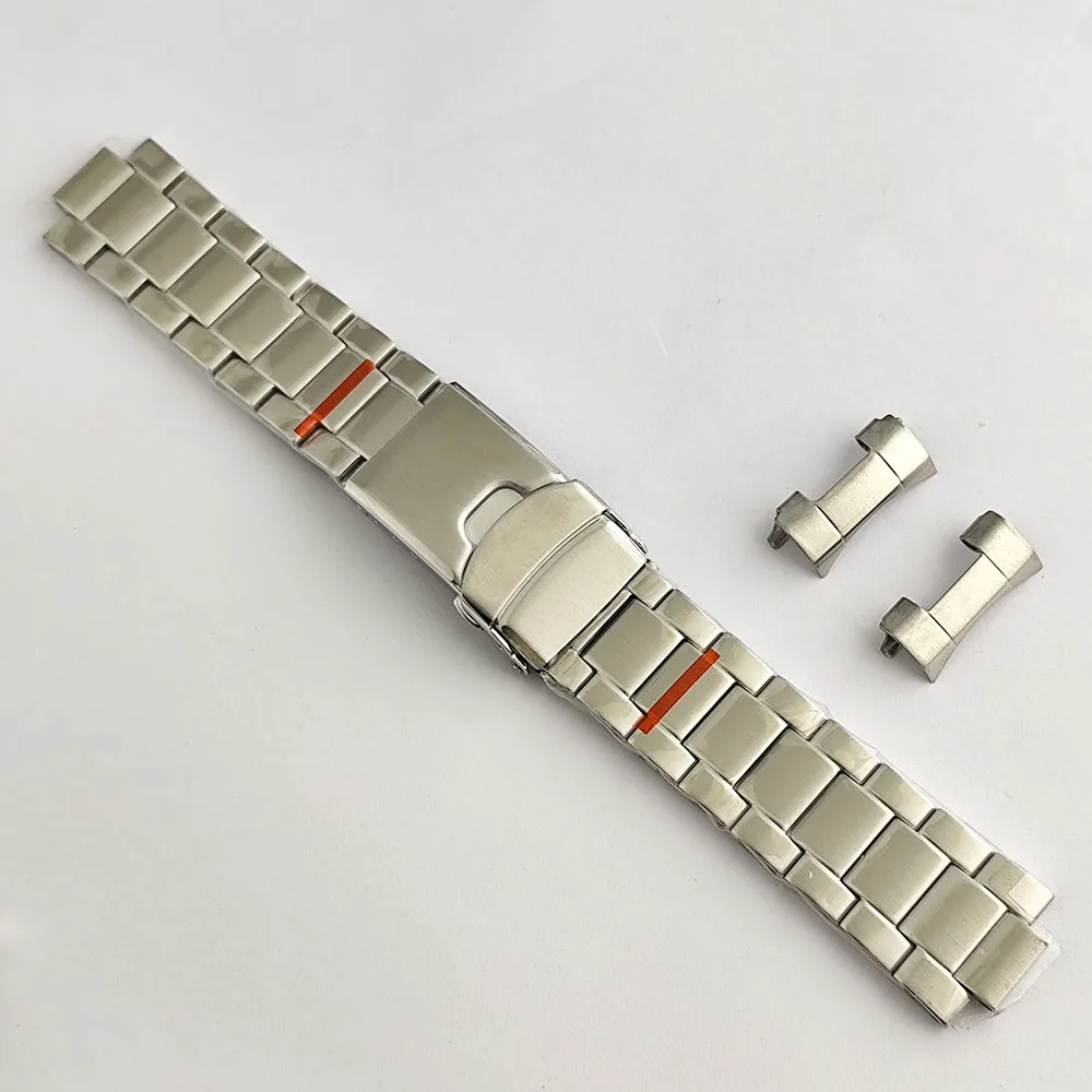 Watch case 44mm modified mechanical case NH35NH36 case sapphire glass suitable for NH35ANH36 movement stainless steel strap/case