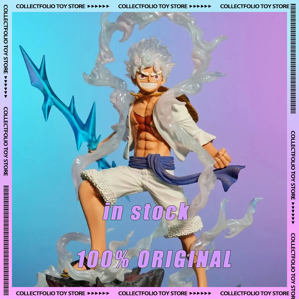 

27CM in Stock One Piece Monkey D. Luffy Series Handsome Anime Figurine Five Levels Nica Luffy LX Luffy Model Collectible Model