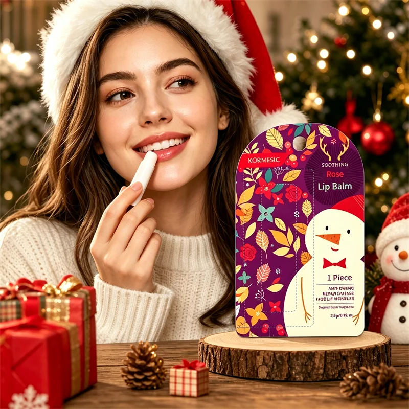 Multi‑flavor Lip Balm Cherry Rose Vanilla Fragrance Moisturizing Nourishing Lip Care Stick Soft Smooth Lip Balm Daily Protection