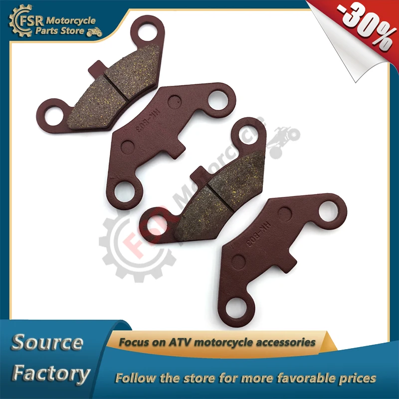 

Brake Pads, Fits QUADZILLA CVT 150 320 CUV 300 Manual 500 RL QZ RS5 4WD ZX6 LINHAI Jobber AJS Crazy EXPLORER Atlas 500 WT Alaska