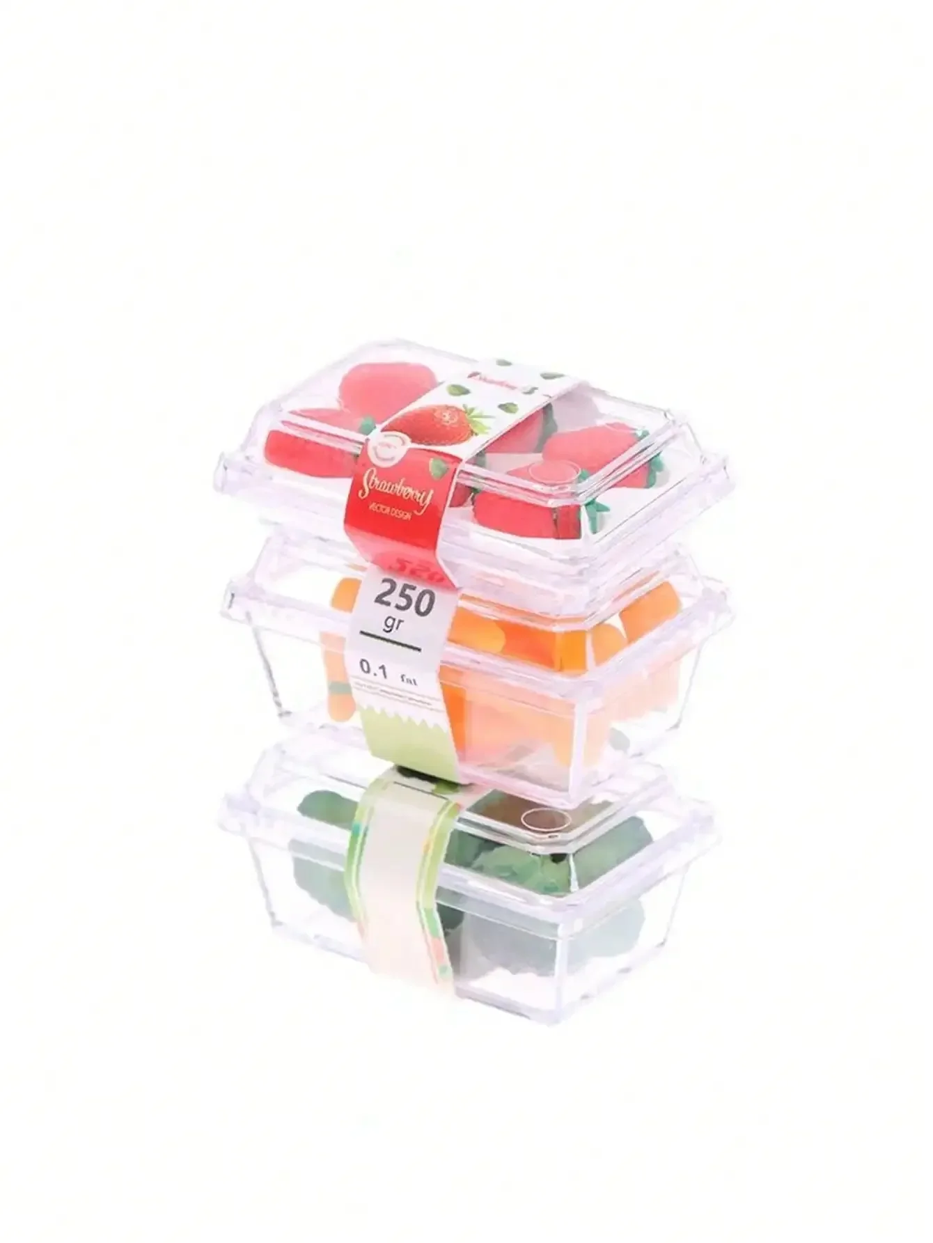 1/12 Scale Simulation Fresh Food for Mini Supermarket Convenience Store Accessories