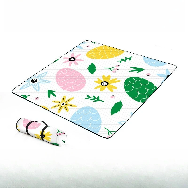 

Heavy-Duty Picnic Blanket - Water-Resistant Outdoor Mat with Ultrasonic Sealing, Foldable Sandproof Pad for Tent