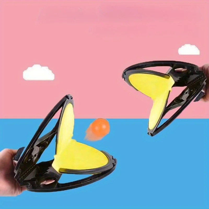 6-piece throwing and catching set, 2 shooting and 4-ball outdoor sports ball set, suitable for training coordination ability