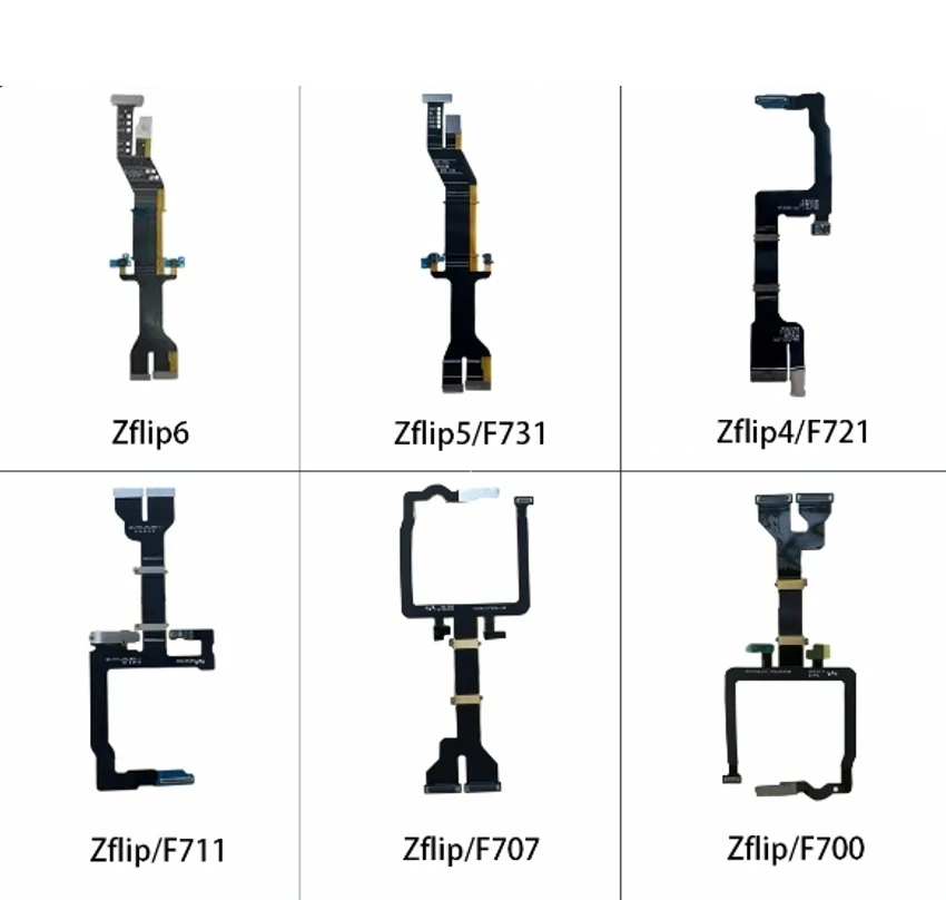 

For Samsung Galaxy Z Flip Flip 3 Flip 4 Z Flip 5 F711 F721 F731 5G Z Fold 6 5 4 Motherboard Main Board Connector LCD Flex Cable