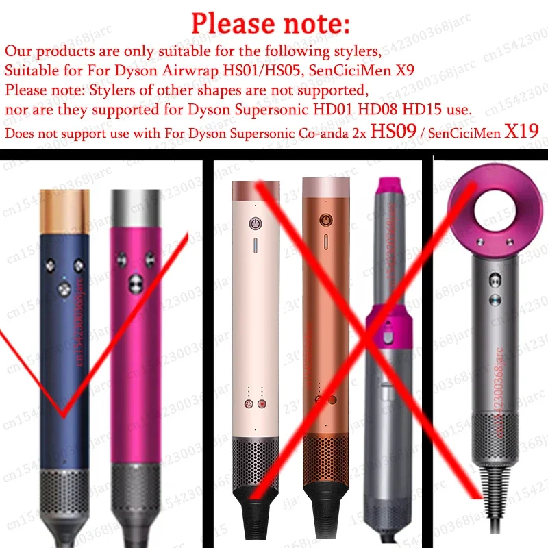 2-in-1-Diffusor-Düse, Haarstyling-Düse für Dyson Airwrap HS01 HS05 SenCiciMen X9 Haartrockner, professionelle Diffusor-Düse – Detail 1