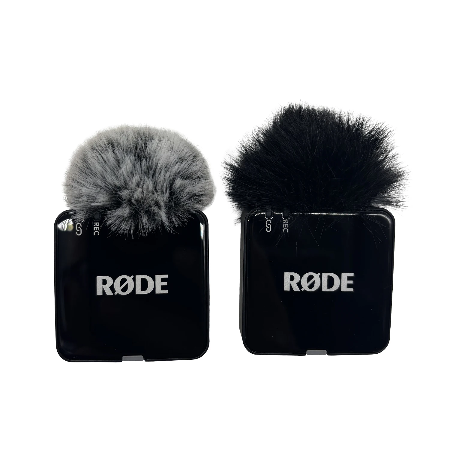 Dead Cat Outdoor Furry Pop Filter Microfono Parabrezza Vento Muff Per Rode Wireless Go III Artificiale Microfono Parabrezza Copertura