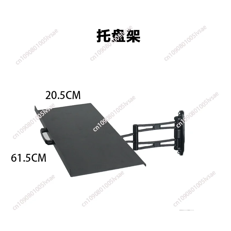 

Алюминиевый лоток для клавиатуры и мыши, поворотный держатель, настенная подставка для клавиатуры, кронштейн для symulatora гоночных игр MOD