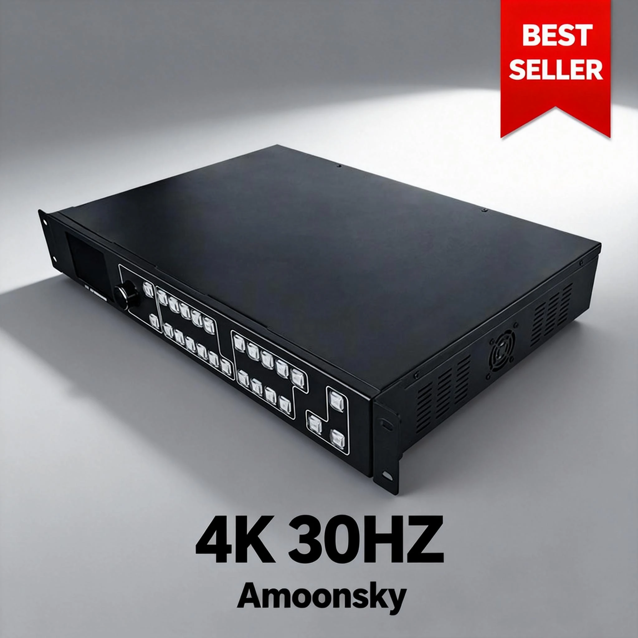 

Видеоматричный коммутатор 4K 30 Гц LCD 4x4 8x8 16x16, бесшовный сплиттер с веб-управлением для управления мультиэкранной телепанелью