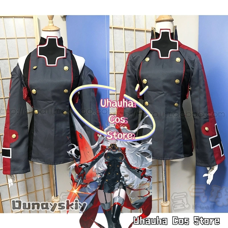 

Костюм для косплея Azur Lane: Униформа «Принц Эйген», винтажное женское платье, тематическое платье для Хэллоуина от Uhauha Cos