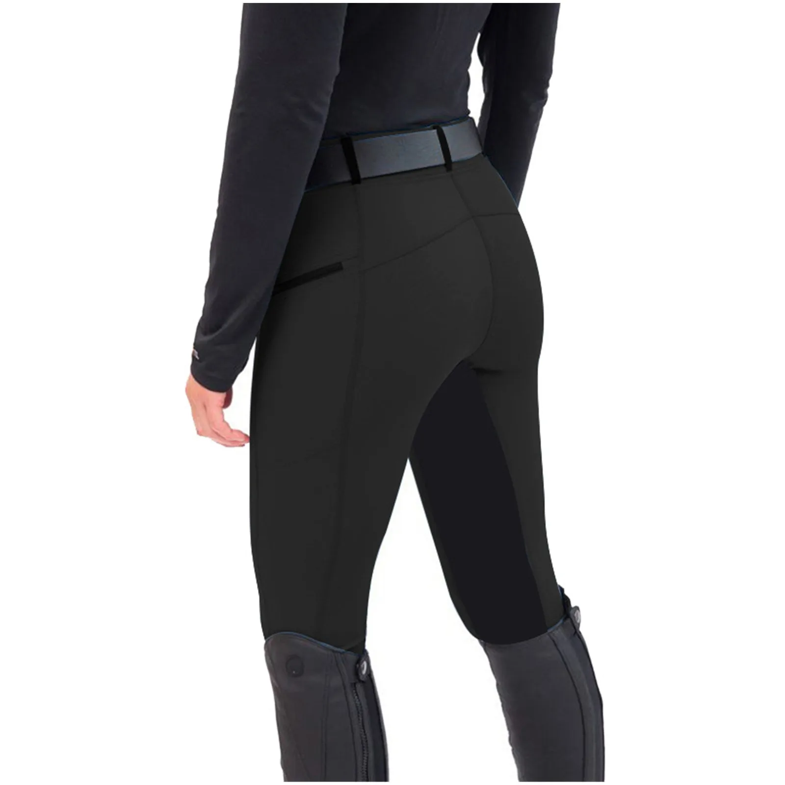 

Horse Riding Pants Clothes For Women Men Fashion High Waist Trouser Elastic Equestrian Breeches Skinny Solid Trousers Camping