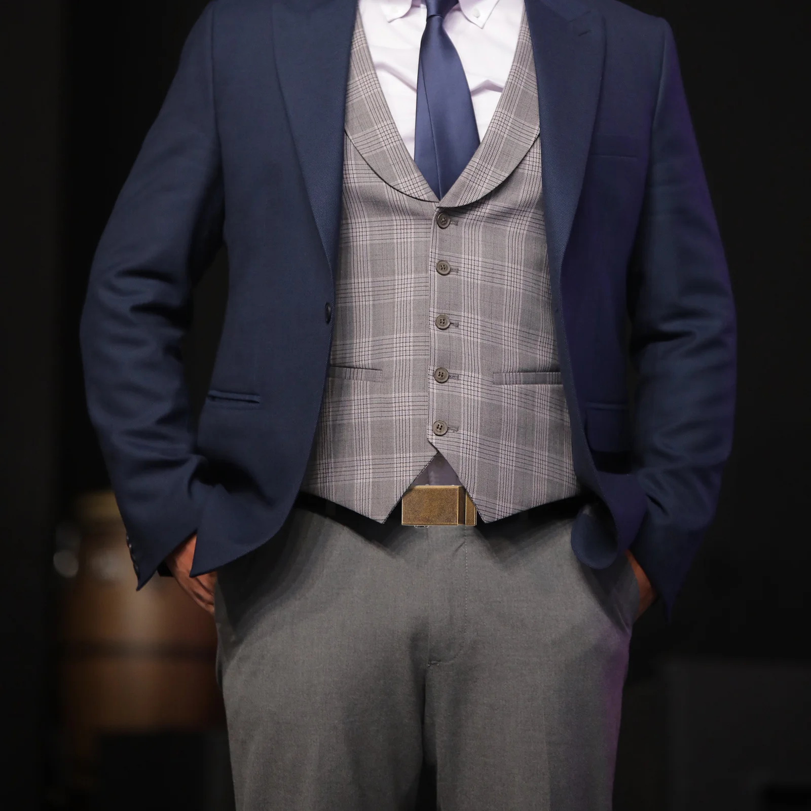 Gesper Otomatis Alloy Warna Cokelat Muda Pengganti Untuk Pria Bisnis Gesper Otomatis Sabuk Pria Gesper Sabuk Pria