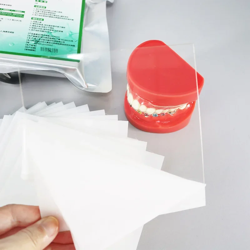 2Bags Dental Thermoplastic Forming Splint Sheets Hard Soft Orthodontic Aligner Invisible Braces Retainer Film Material