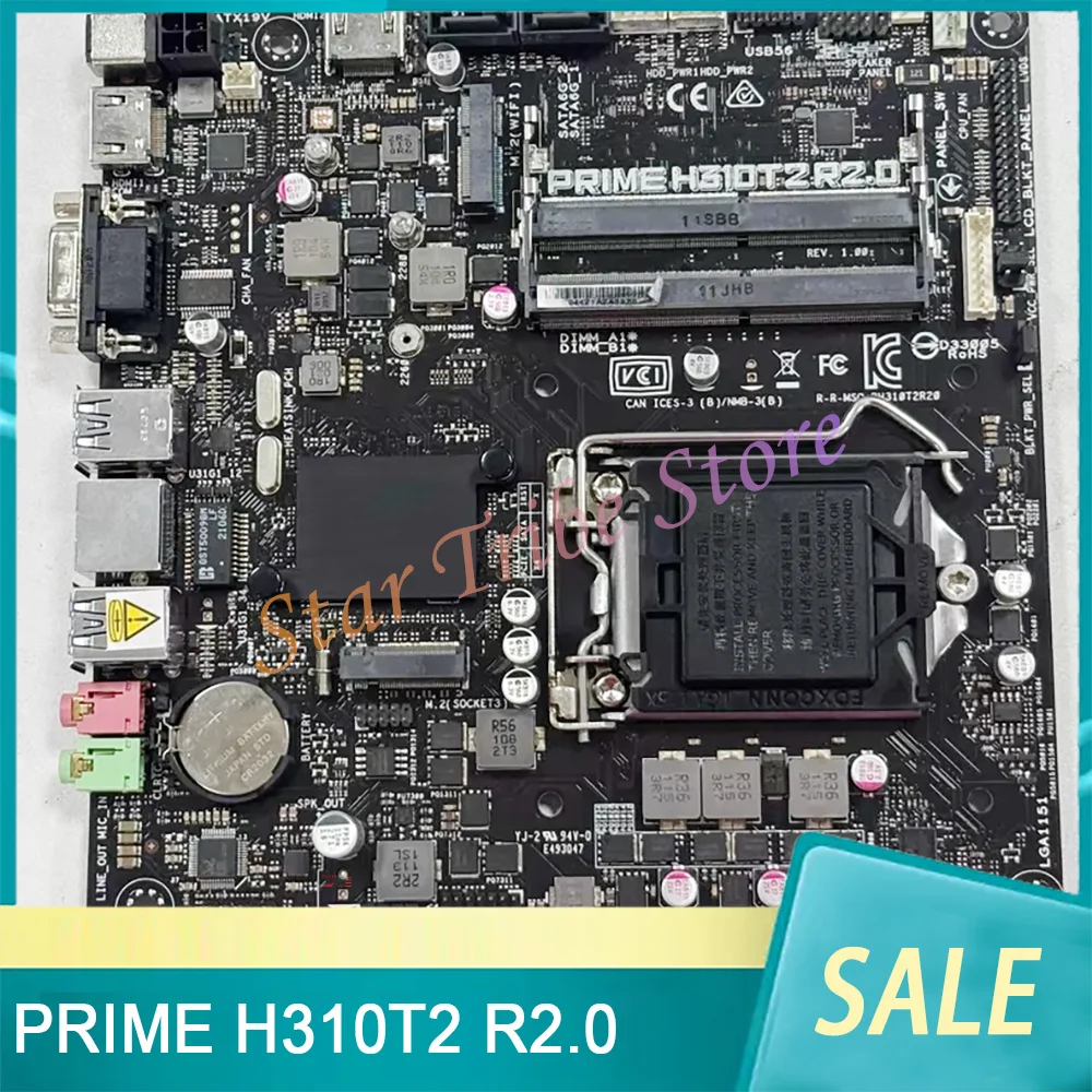 Industrial Control Motherboard PRIME H310T2 R2.0