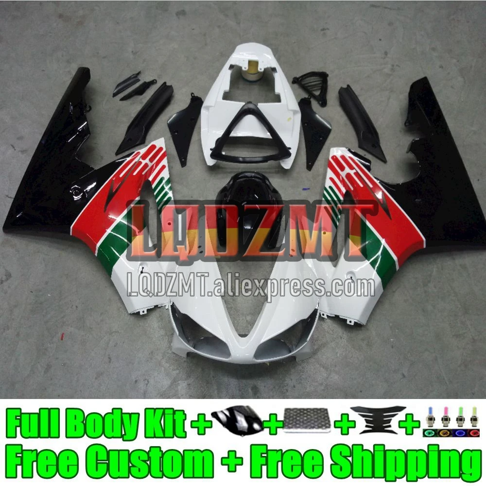 Injection Fairing For Triumph white black Daytona 675 02 03 04 05 06 07 21No.106 Daytona 675 2002 2003 2004 2005 2006 2007 2008