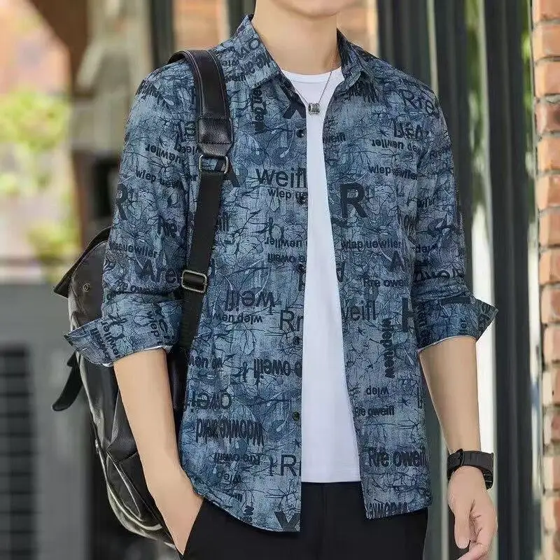 Printemps été nouveau Sle hommes glace soie longue Sve irt irrégulière fiti conception Protection solaire vêtements d'extérieur coupe ample jeunesse T...