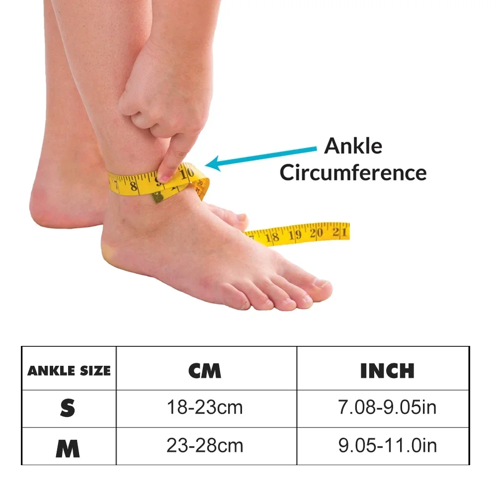 1 adet spor ayak bileği Brace koruyucu muhafızları ile yüksek ayak bileği burkulma ve kronik ayak bileği istikrarsızlık-basketbol için, voleybol