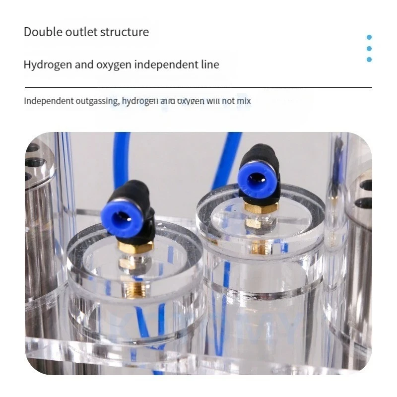 Hydrogen-Oxygen Separation Water Electrolysis Machine | Double Outlet Popular Science Experiment Device