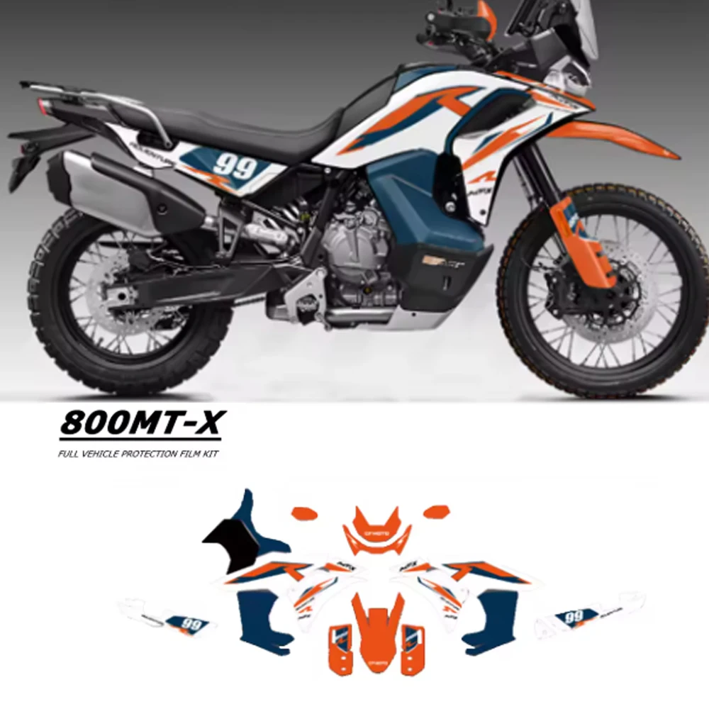 800MT-X 800MTX Motorcycle Body Stickers Modified Accessories Stickers Personalized Creative Protection Stickers FOR CFMOTO 800MT