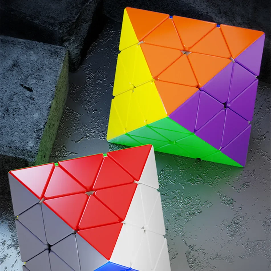 [JudyCube] Sengso FTO Cubo magnético octaedro giratorio 3x3 Shengshou 2x2 FTO rompecabezas profesional de forma especial Cubo mágico