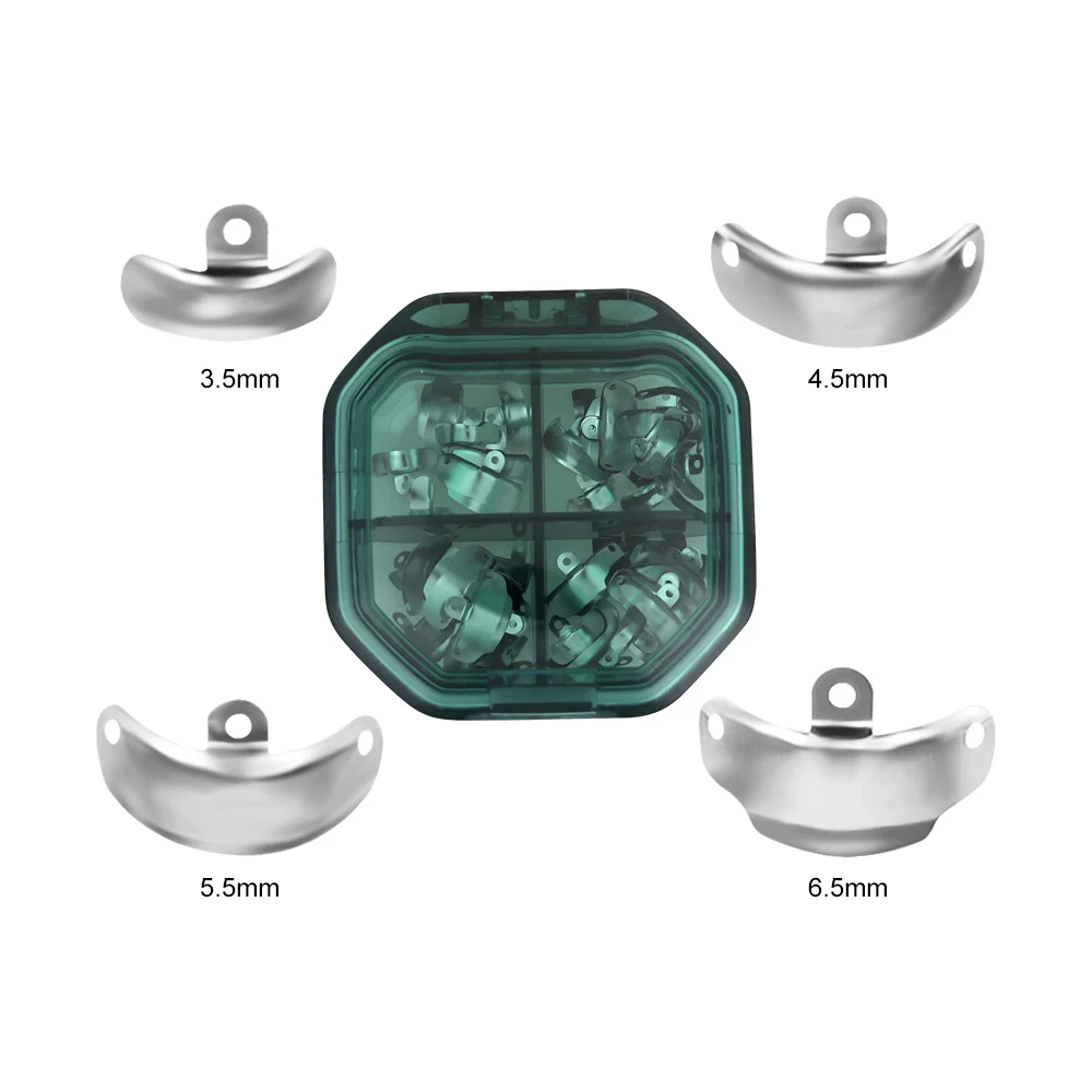 Dental Matrix Bands Sectional Contoured Matrix System Dental Metal Matrices For Teeth Replacement Dentistry Material Tools
