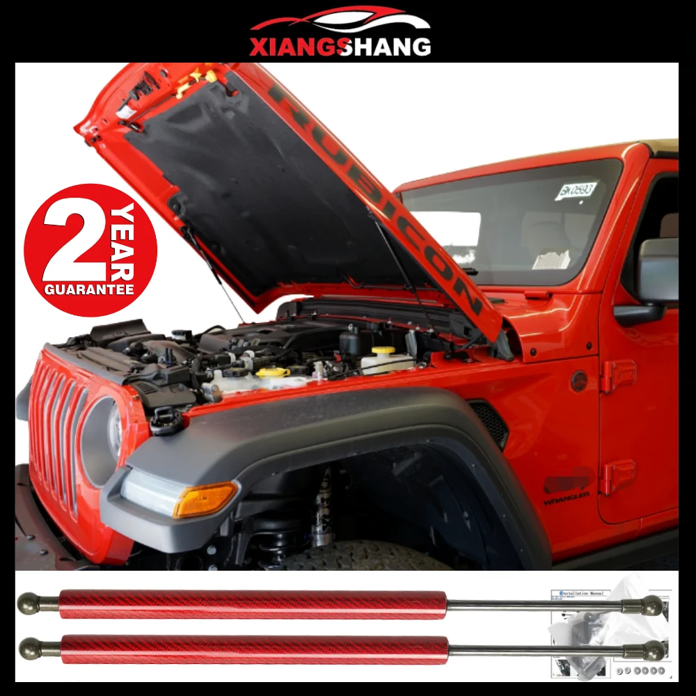 For Jeep Wrangler JL 2019-2023 Front Bonnet Hood Damper Gas Struts Lift Support Shock Absorber