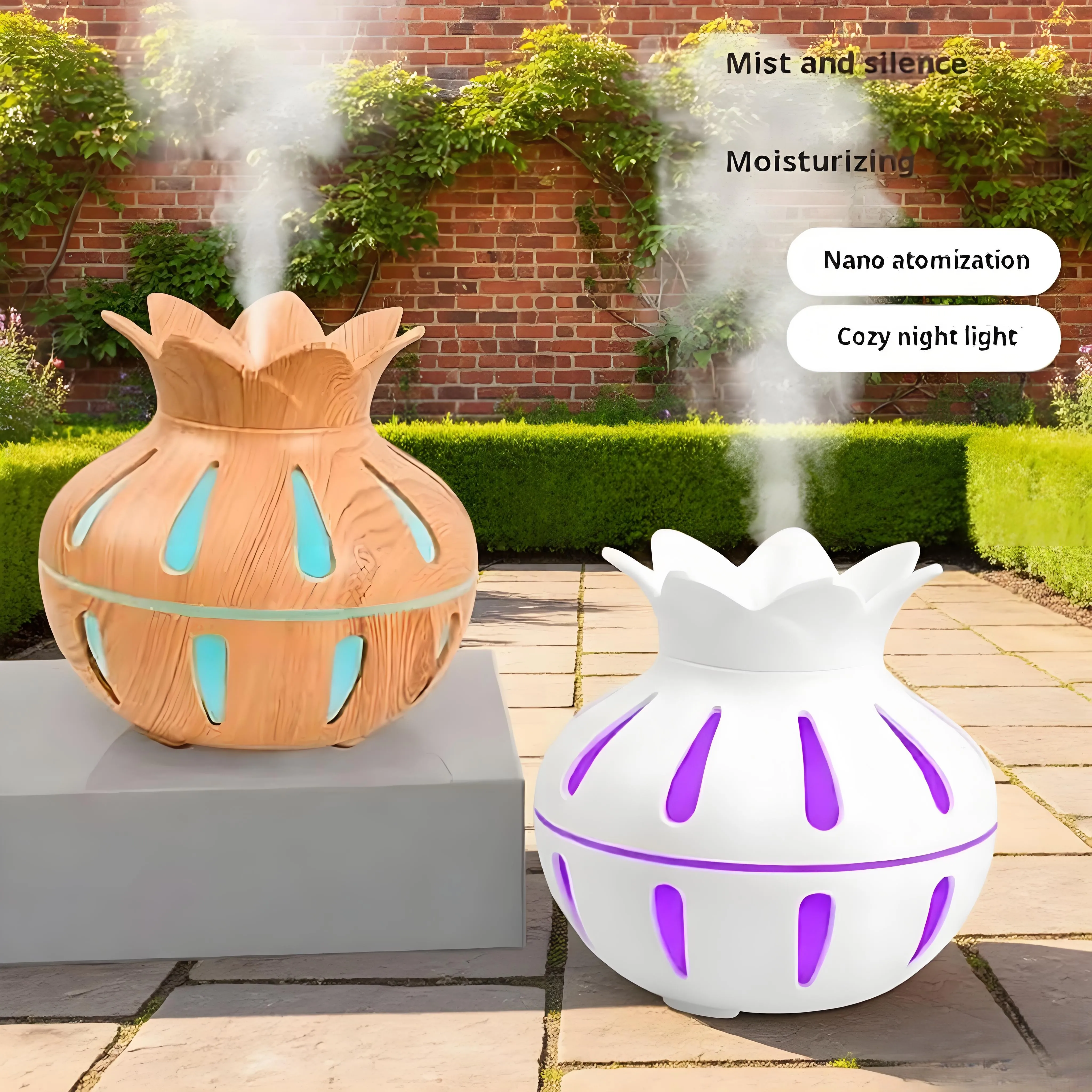 Lotus Hollow USB home bedroom and other multi scenario Lotus humidifier