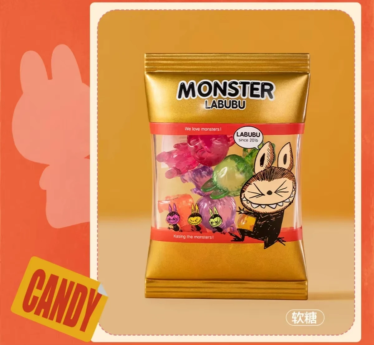 

POP MART Labubu The Monsters Candy Series слепая коробка игрушки Guess Bag Mystery Box Mistery Caixa Фигурка Surpresa Cute Model
