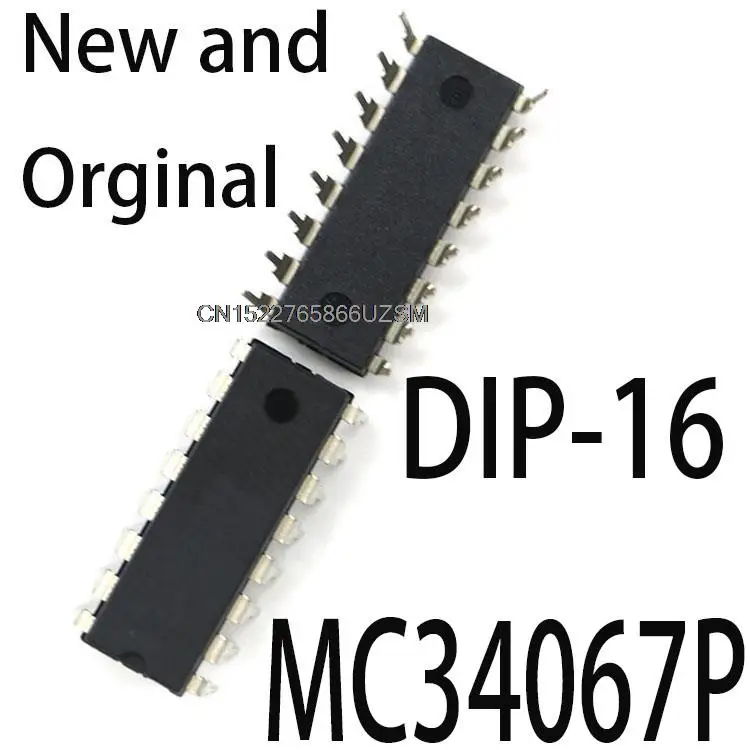 5PCS New and Original DIP MC34067 DIP16 MC34067PG DIP-16 MC34067P