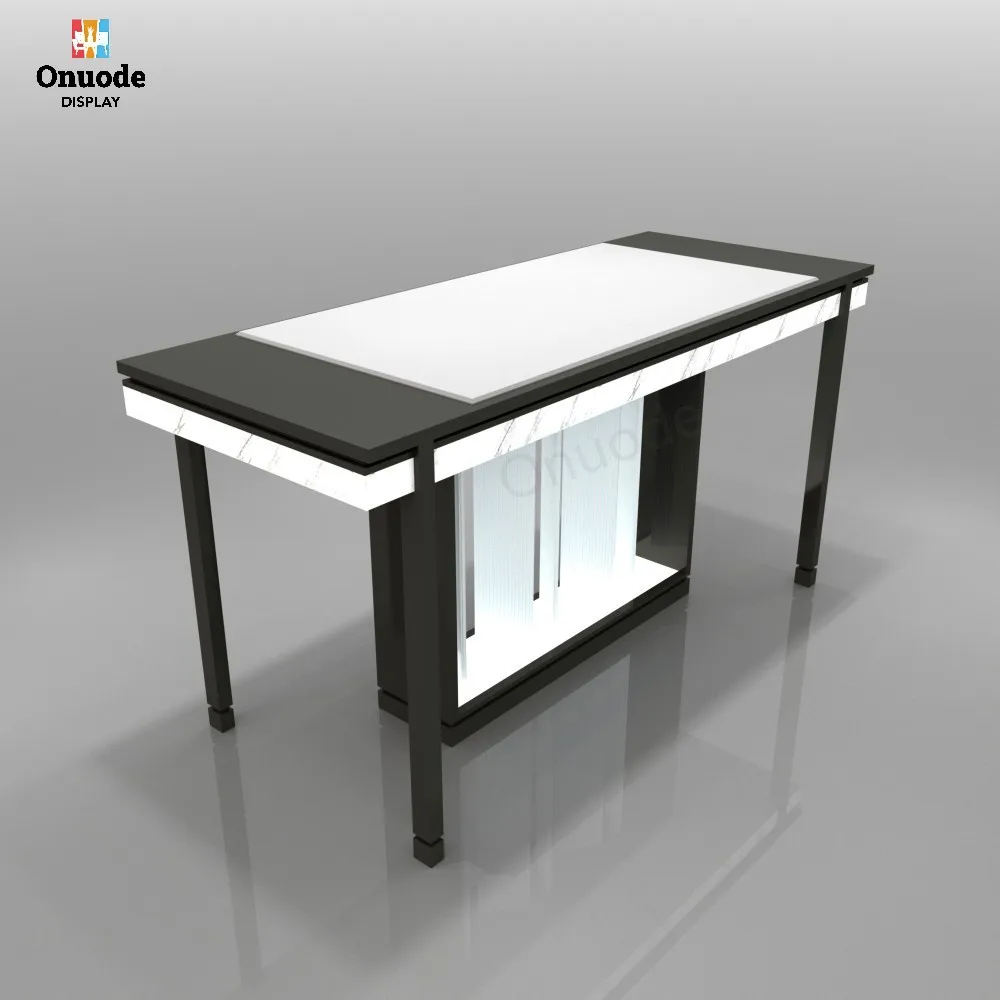 Custom.Custom Luxury Jewelry Consultation Table with Chairs Modern Negotiation Desk for Jewelry Store VIP Area and Jewelry Shop