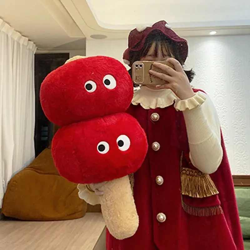 

Съемная мягкая игрушка-подушка в форме фруктового ледяного конфетообразного изделия, с функцией обогрева рук, милый длинный мягкий персонаж для всех возрастов