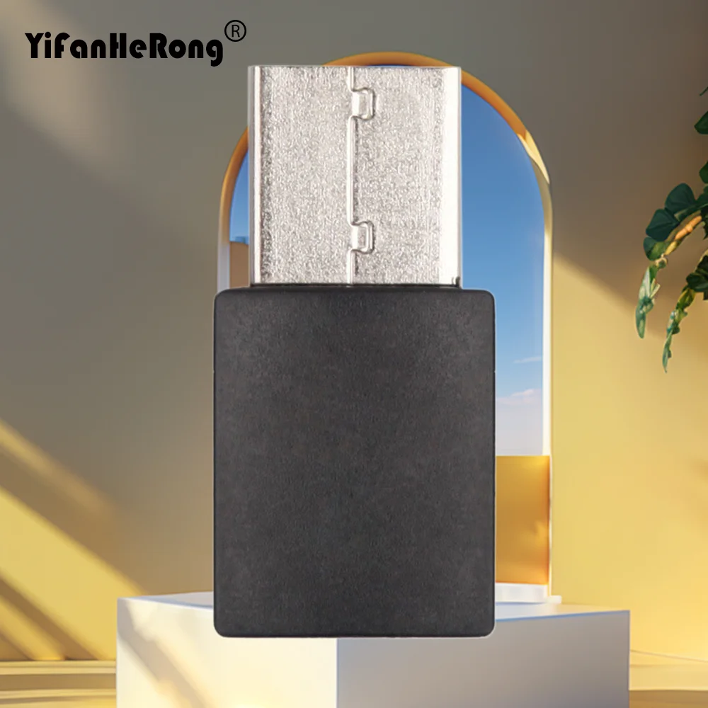 Adaptador WiFi USB inalámbrico, Dongle wi-fi de 600Mbps, tarjeta de red de PC, wifi de doble banda, adaptador de 5 Ghz, receptor Lan USB Ethernet