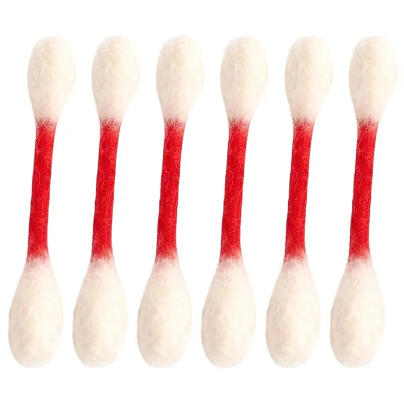 J1UL1N Cat Giant Q Tip Cotton Swabs Cat With Catnip Giant Q Tip Cats Big Interactive Cotton And Linen Kitty