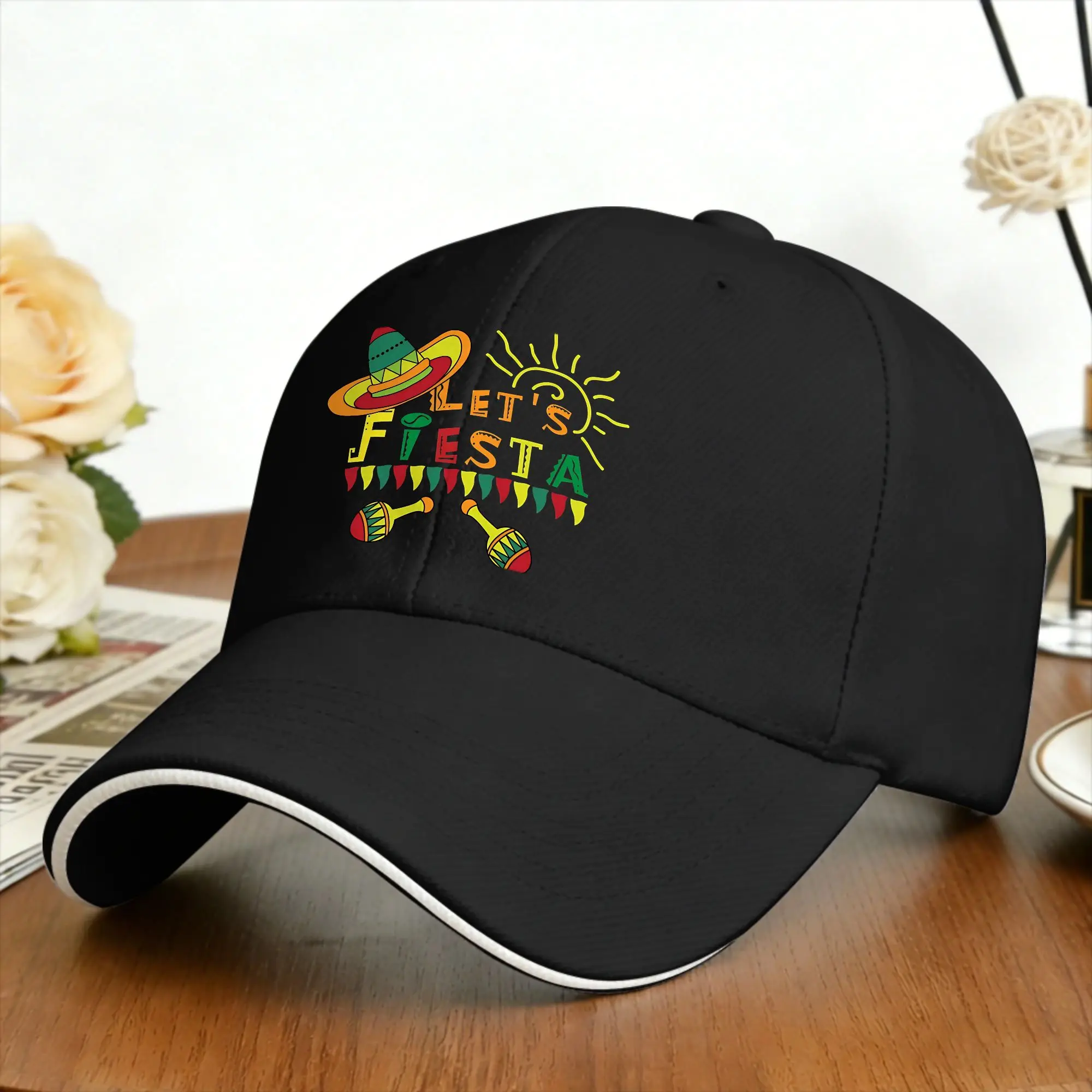 Casual Baseball Cap Let's Shift Party Fiesta Mexican Amigo Cinco De Mayo Hiking Hip Hop Hats For Female Male Baseball Caps