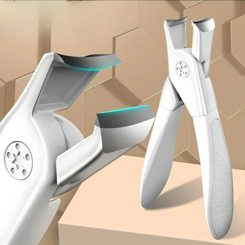 

1 шт. кусачки для толстых ногтей из нержавеющей стали с широкими челюстями, кусачки для ногтей, инструменты для маникюра и педикюра