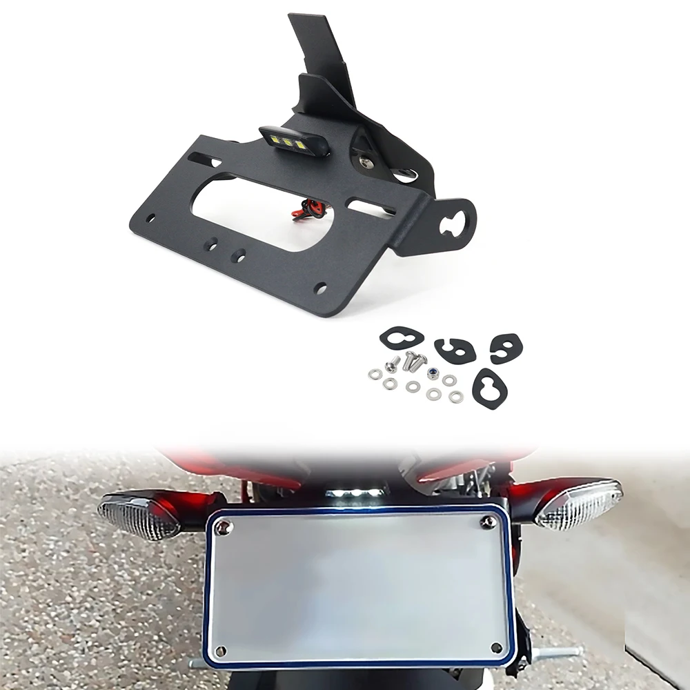 

Fit For Ducati Panigale V2/V4 Speciale/V4S/V4R Streetfighter V4/V2 License Plate Holder Bracket Rear Tail Tidy Fender Eliminator