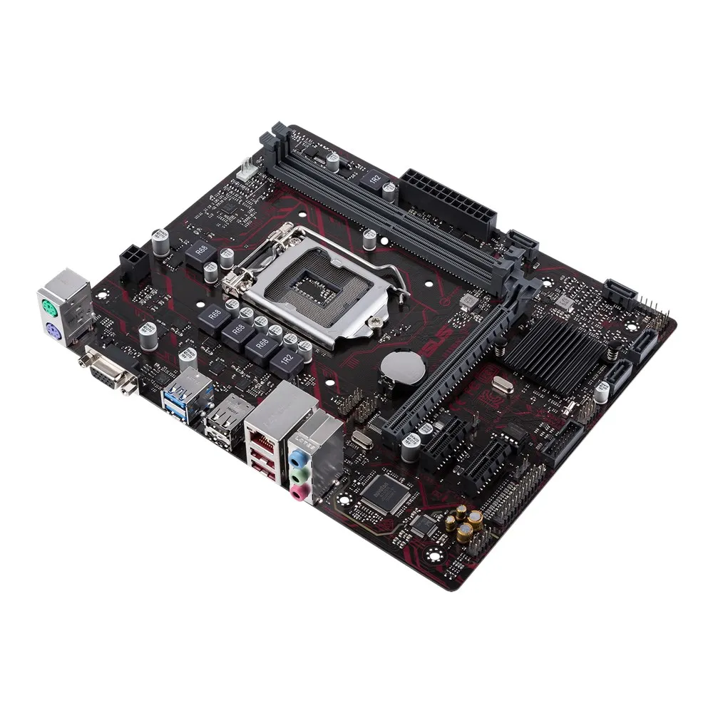 ASUS EX-H110M-V اللوحة الأم إنتل H110 LGA 1151 DDR4 كور i3-6100 كور i3-7300 كور i5-6400 كور i5-6500 كور i7-7700 مايكرو ATX