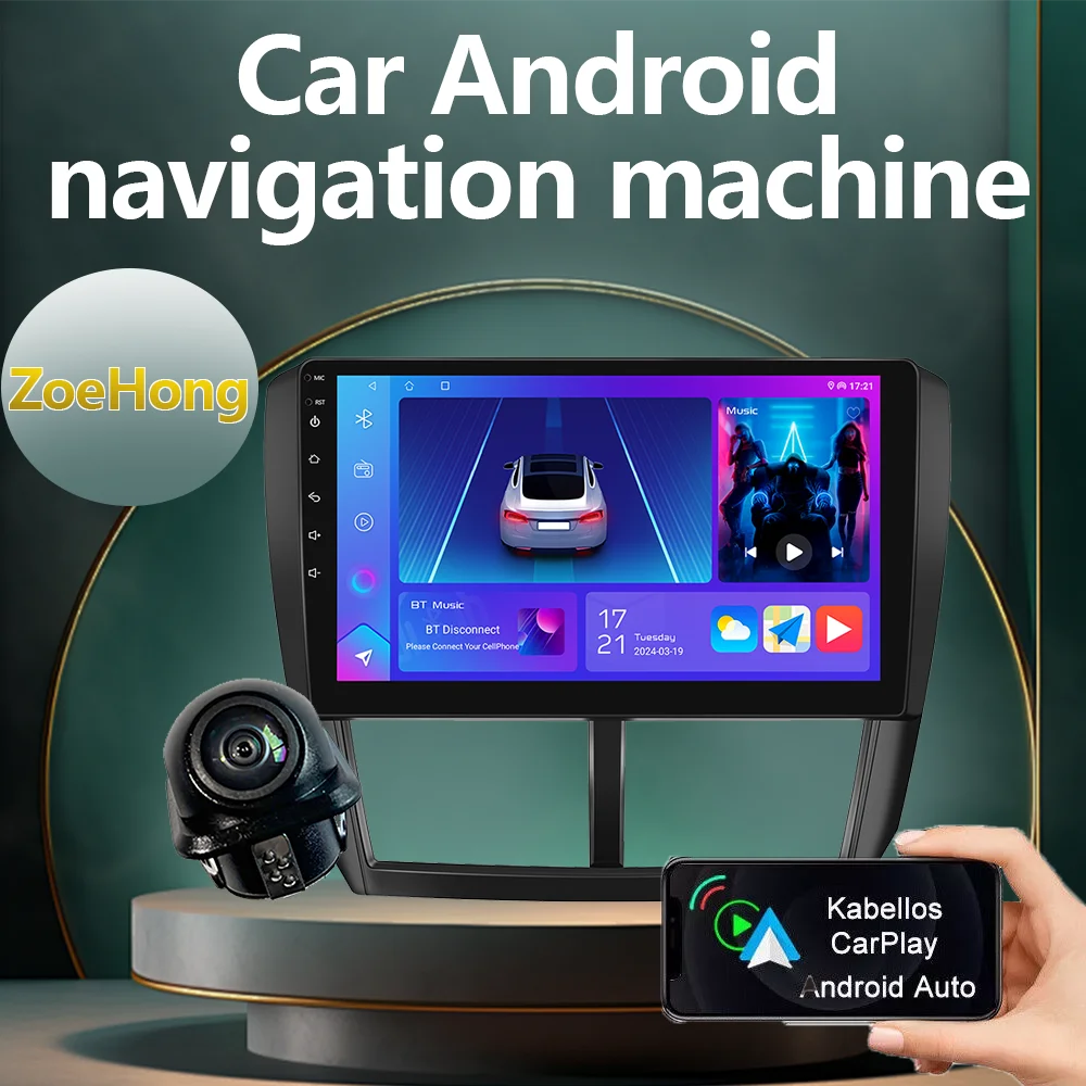

ZoeHong Android 13 System Carplay Radio For 2007-2012 Subaru Foresters Car Navigation 4G BT WIFI Auto Video Multimedia Player