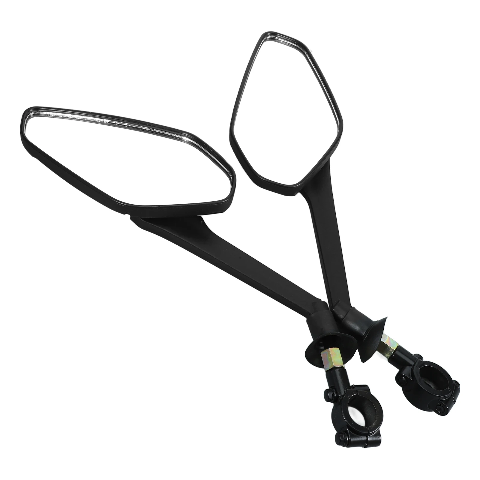 1Set Road Bike Mirror Rearview Durable Tear Resistant Excellent Texture Riding Safety Handlebar Mount Electric Bicycles