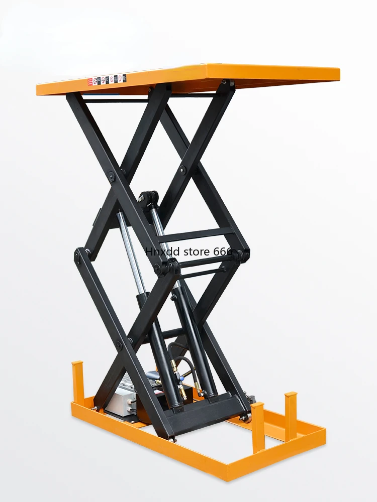 1 ton 2 ton fixed scissor lift electric lift platform