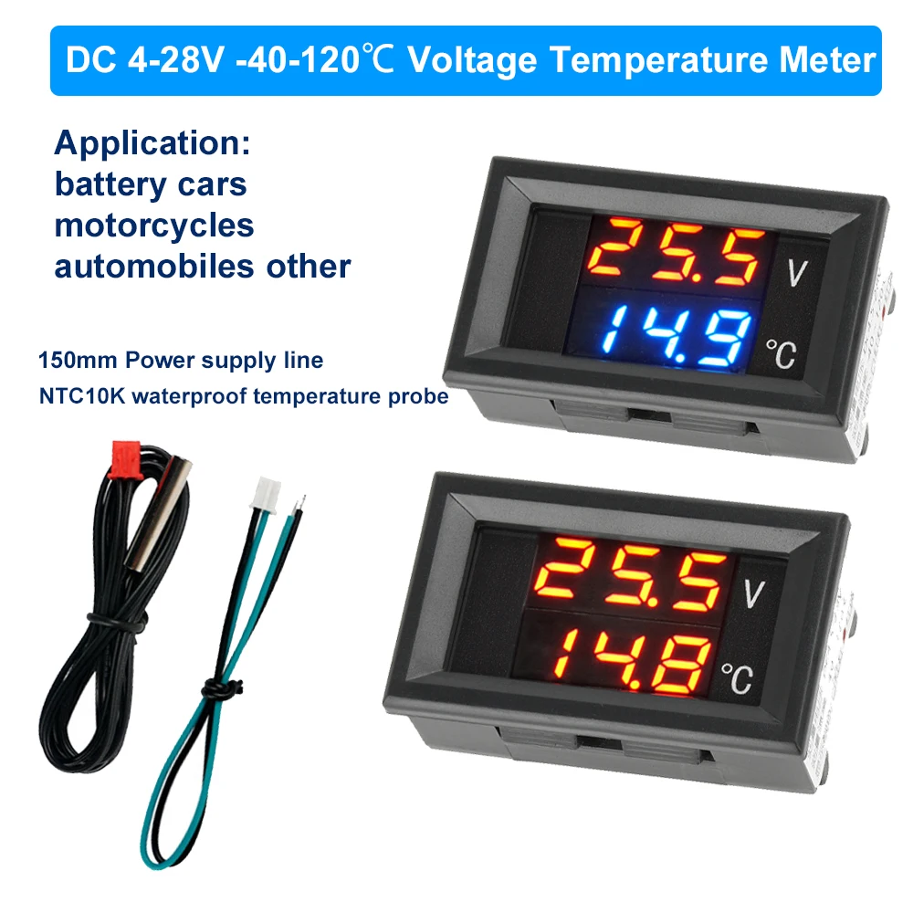 Dc 4-28V Voltage Te…